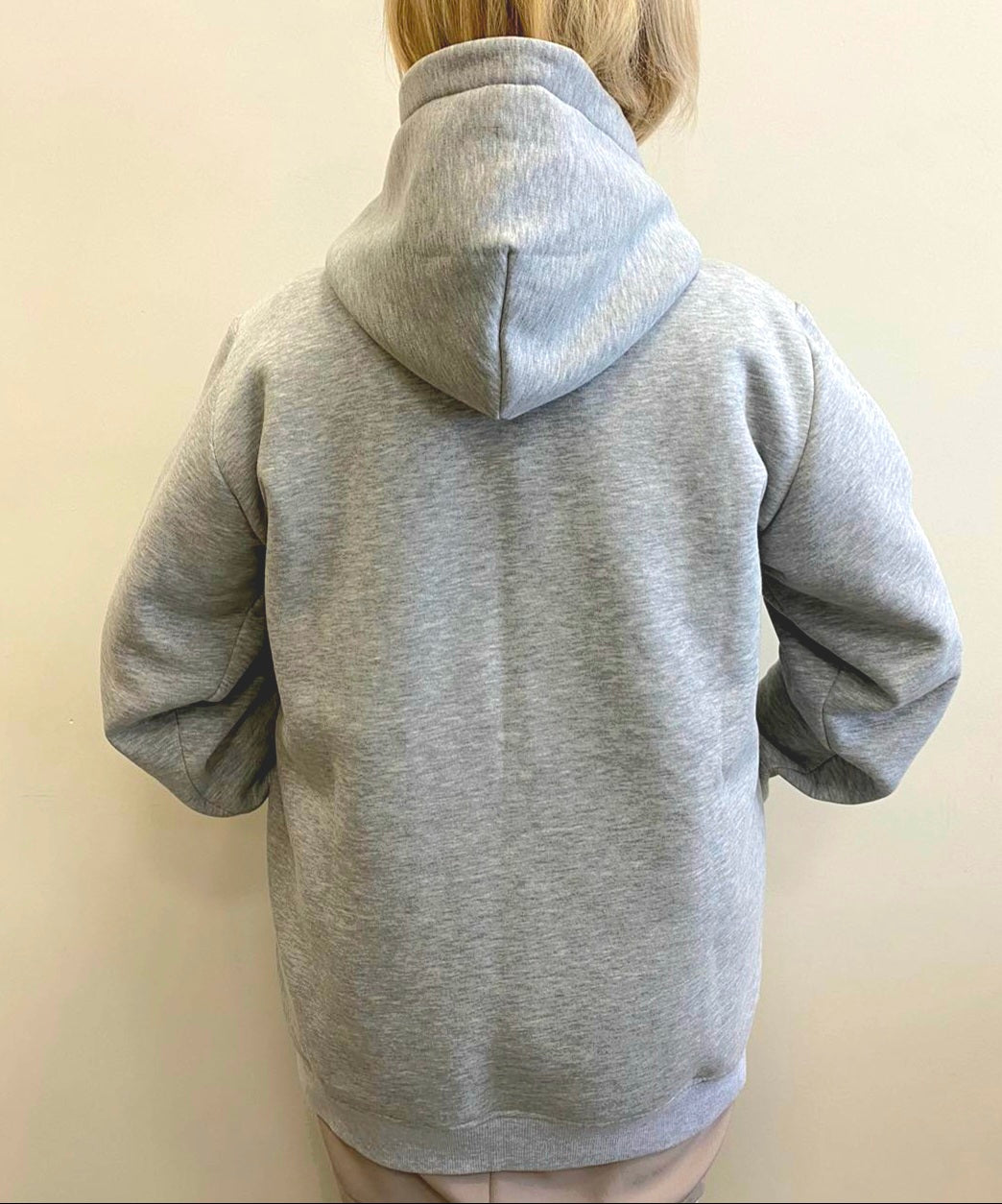 "Geros Jums, bl★t dienos" džemperis pilkas